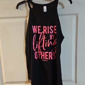 #CLUBFITWEAR WE RISE ROCKSTAR TANK: BLACK: GREAT CONDITION: SZ XL